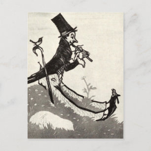 Briefkaart  illustratie