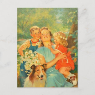 Briefkaart  illustratie