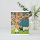 Briefkaart  illustratie (Staand voorkant)