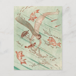 Briefkaart illustratie