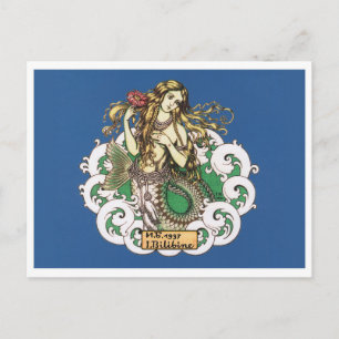 Briefkaart  illustratie