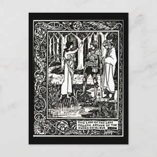 Briefkaart- illustratie-Aubrey Beardsley 13 Briefkaart