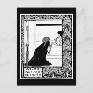 Briefkaart- illustratie-Aubrey Beardsley 21 Briefkaart