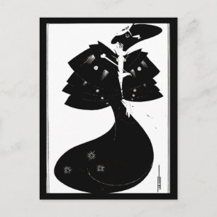 Briefkaart- illustratie-Aubrey Beardsley 42 Briefkaart