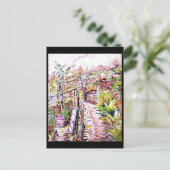 Briefkaart- Illustratie-Beatrix Potter 11 Briefkaart (Staand voorkant)