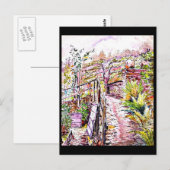 Briefkaart- Illustratie-Beatrix Potter 11 Briefkaart (Voorkant / Achterkant)