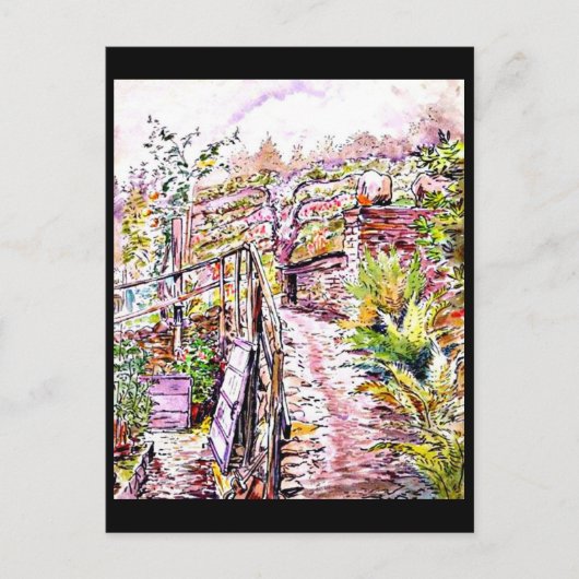 Briefkaart- Illustratie-Beatrix Potter 11 Briefkaart (Voorkant)