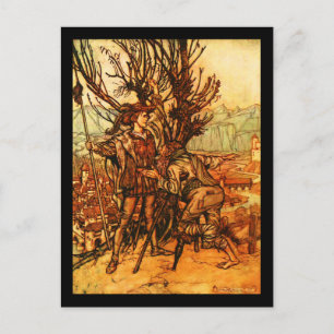 Briefkaart- Illustratie-Rackham 16 Briefkaart