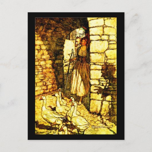 Briefkaart- Illustratie-Rackham 33 Briefkaart (Voorkant)