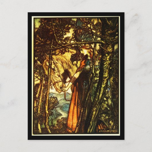 Briefkaart- Illustratie-Rackham 35 Briefkaart (Voorkant)