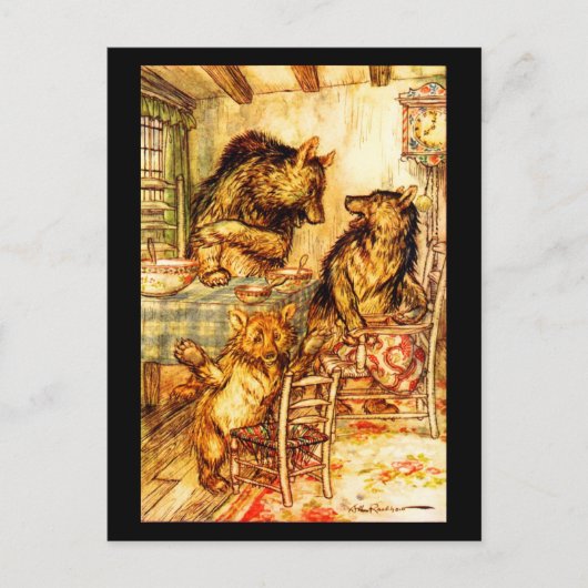 Briefkaart- Illustratie-Rackham 36 Briefkaart (Voorkant)