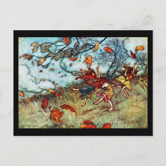 Briefkaart- Illustratie-Rackham 41 Briefkaart (Voorkant)