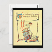 Briefkaart- Illustratie-Walter Crane 64 Briefkaart (Voorkant / Achterkant)