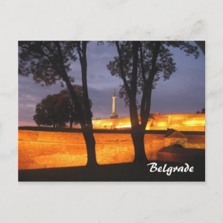 briefkaart in Belgrado