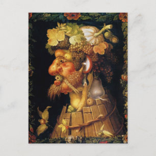 Briefkaart in de herfst van Arcimboldo