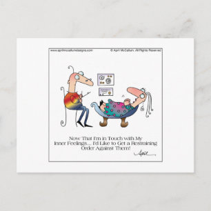 BRIEFKAART INER FEELINGS van April McCallum