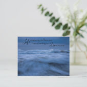 Briefkaart Inspirerend en Motivatie prijsopgave (Staand voorkant)