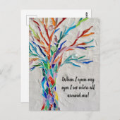 Briefkaart Inspirerend prijsopgave (Voorkant / Achterkant)