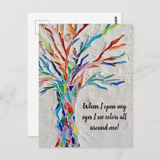 Briefkaart Inspirerend prijsopgave (Voorkant / Achterkant)