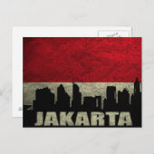Briefkaart Jakarta (Voorkant / Achterkant)