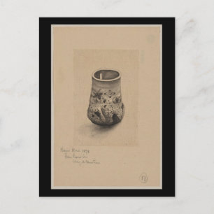 Briefkaart- Japanse Art-Vase Briefkaart