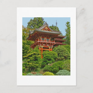 Briefkaart Japanse Pagoda fotoschilderij