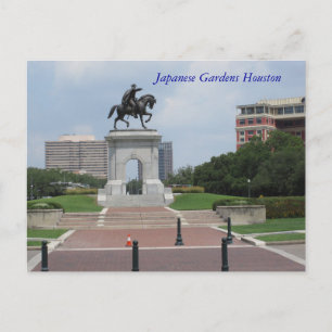 Briefkaart: Japanse tuinen - Houston Briefkaart