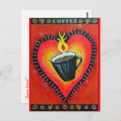 briefkaart "Java Love" (Voorkant / Achterkant)