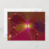 Briefkaart Jewel Butterfly (Voorkant / Achterkant)