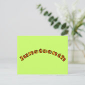 Briefkaart: Juneteenth Briefkaart (Staand voorkant)