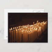 Briefkaart kaarsen (Voorkant / Achterkant)