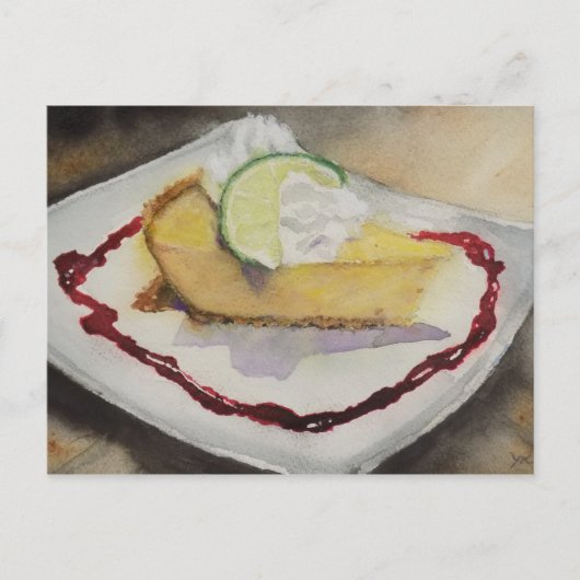 Briefkaart kaaskake (Voorkant)