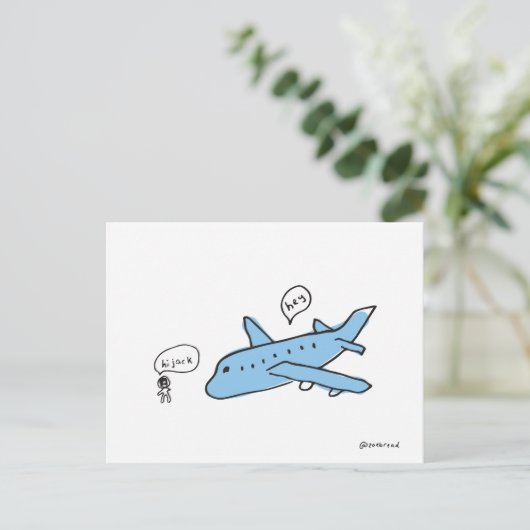 briefkaart kaping (Staand voorkant)