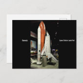 Briefkaart Kennedy Space Center starten (Voorkant / Achterkant)