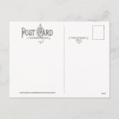 Briefkaart kerstboomfamilie (Achterkant)