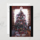 Briefkaart kerstboomvakantie (Voorkant / Achterkant)