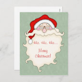 Briefkaart kerstcadeaus (Voorkant / Achterkant)