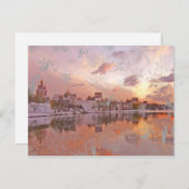 Briefkaart kerstdagen (Voorkant / Achterkant)