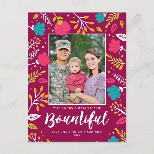 Briefkaart kerstfeestdag (Voorkant)