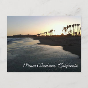 Briefkaart - Kerstman Barbara, CA