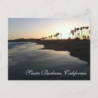 Briefkaart - Kerstman Barbara, CA