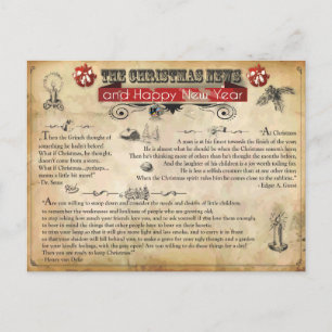 Briefkaart kerstnieuws