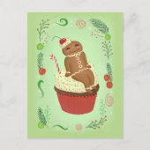 Briefkaart kerstontbijtbrood (Voorkant)