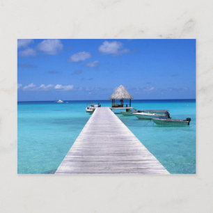 Briefkaart Kia Ora, Rangiroa Atoll French Polynesi