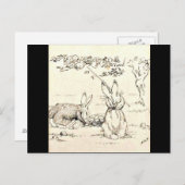 Briefkaart-Kinder Art-Beatrix Potter 18 Briefkaart (Voorkant / Achterkant)