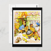 Briefkaart-Kinder Art-Beatrix Potter 2 Briefkaart (Voorkant / Achterkant)