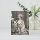 briefkaart "Kindergebed" (Staand voorkant)