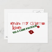 Briefkaart Kisses verzenden (Voorkant / Achterkant)