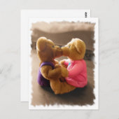Briefkaart KissingTeddies (Voorkant / Achterkant)