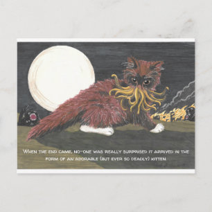 Briefkaart: Kitten F'tagn Briefkaart